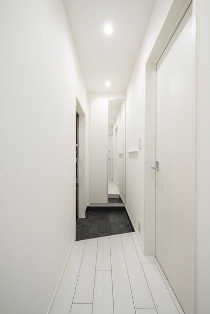 アーベインテラスお花茶屋の玄関