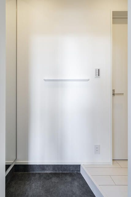 アーベインテラスお花茶屋の玄関