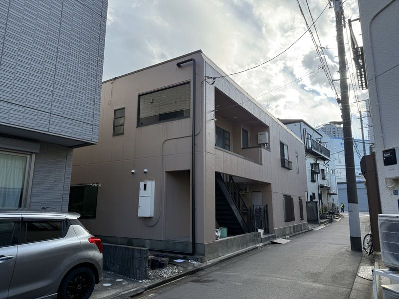 松重コーポの外観