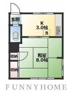 【間取り】 | アパート中道