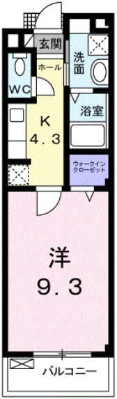 クラリスの間取り