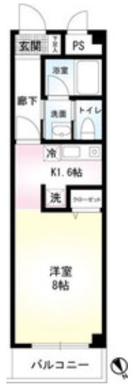 LEO弐拾伍番館 の間取り