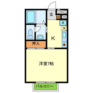 メゾンCOCOの間取り
