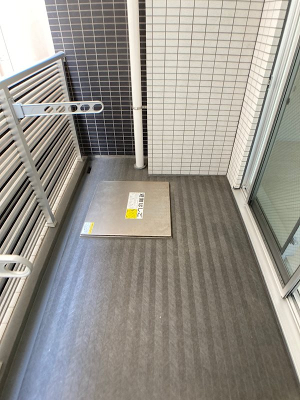 セイワパレス京町堀のバルコニー
