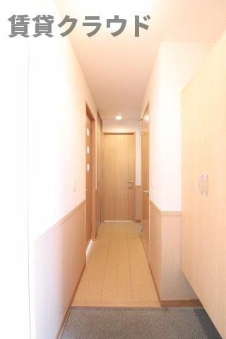 パークストリートの玄関|落ち着いた玄関です