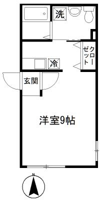 モデュロールアヅマバシの間取り