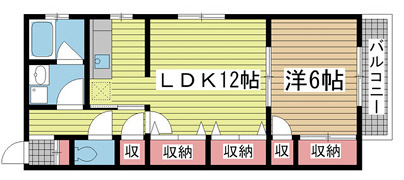 アゼリアハウスの間取り