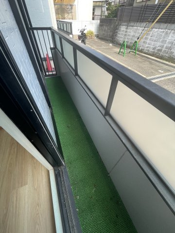 堀切スカイハイツのバルコニー