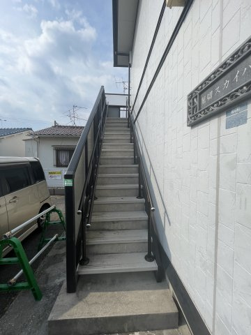 堀切スカイハイツのエントランス