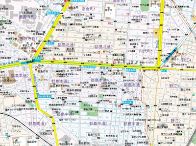 【地図】 | レジュールアッシュ都島ブリーゼ