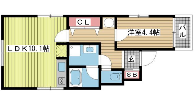 キャナルレジデンスの間取り