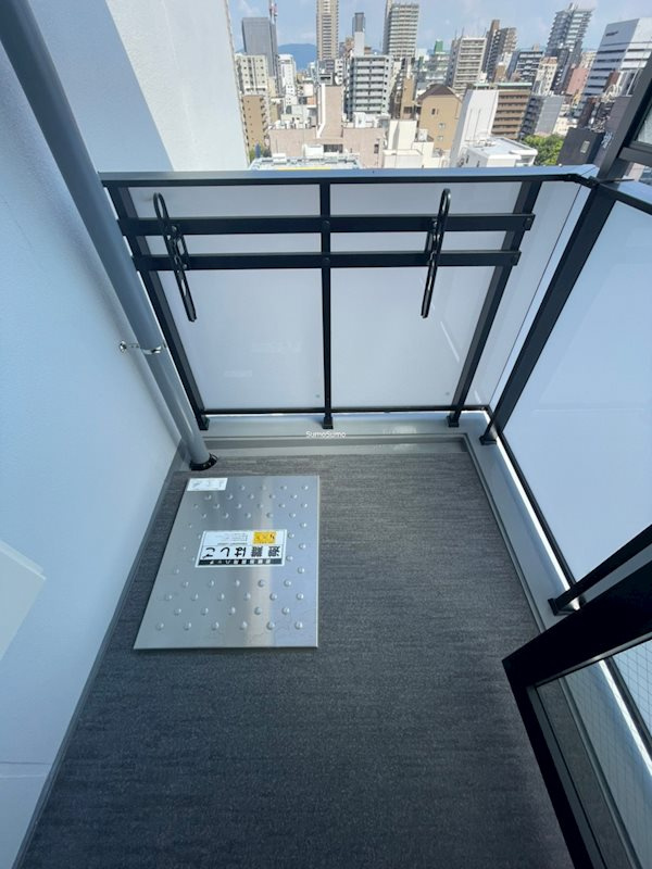 S-RESIDENCE堺筋本町Unoのバルコニー