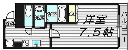 ルミエール瓦屋町の間取り
