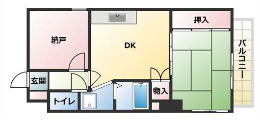 グランドール兵庫の間取り