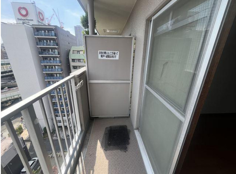 ストークマンション内本町のバルコニー