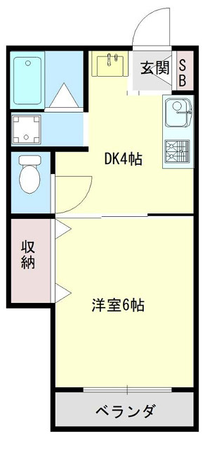 東梅田レジデンス小島 の間取り