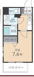GRANDEUR住吉弐番館の間取り