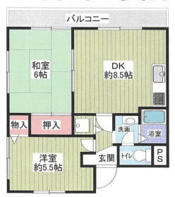 メゾンちぐさの間取り