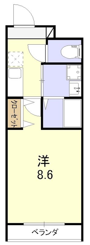 クレドール西大路駅前の間取り