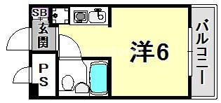 ライオンズマンション三宮の間取り
