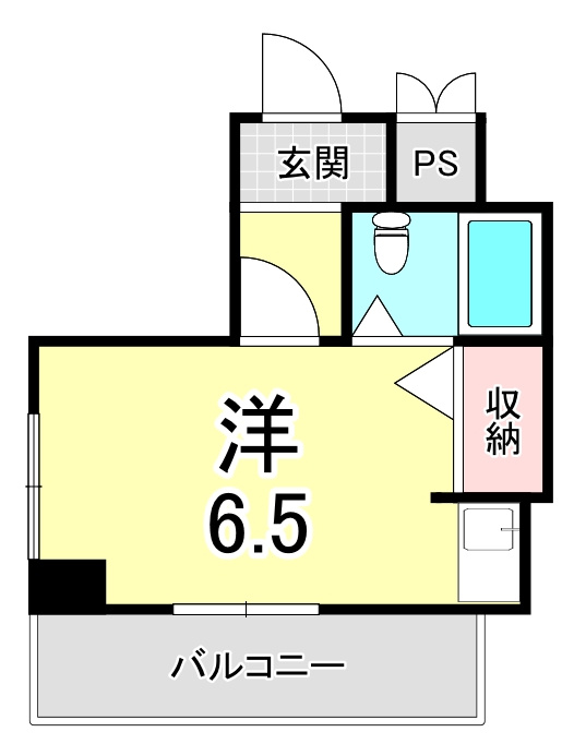 パークサイドハイツ(崇徳院)の間取り