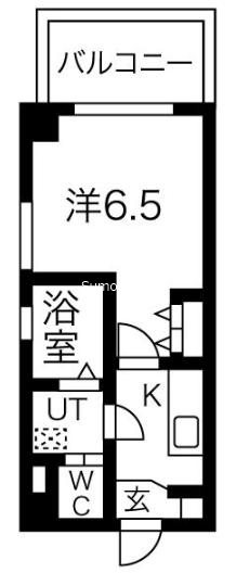 Dolce Vita 難波南の間取り