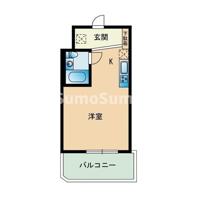 マーブル住吉の間取り
