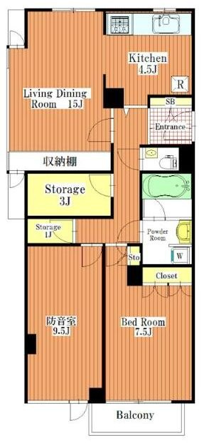 イースタンホームズ猿楽の間取り