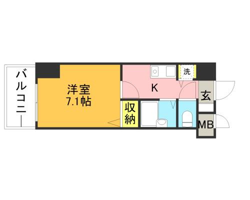 インヘリッツ田原の間取り
