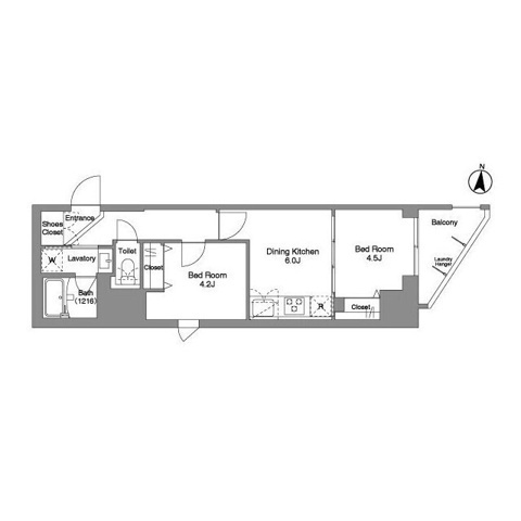 【間取り】 | Ｄａｆｆｉｔｔｏ錦糸町