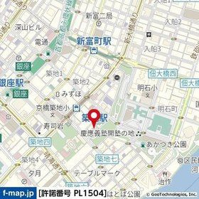 【地図】 | プライムステイ築地
