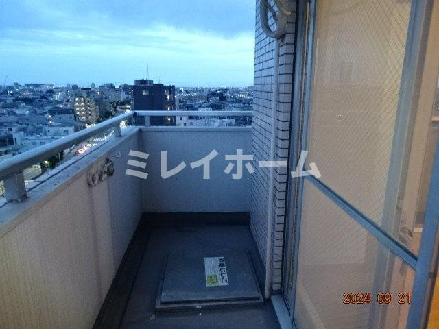 ハイツベルグ上池台のバルコニー
