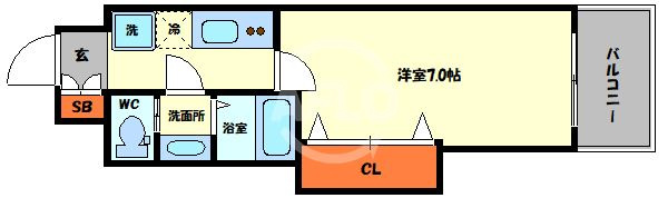 Luxe大正の間取り|Luxe大正　間取り