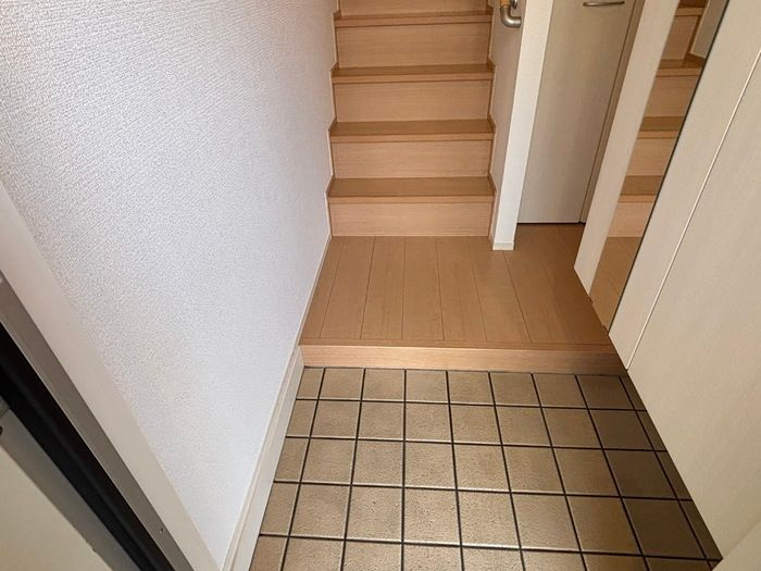 グランハート　A棟の玄関