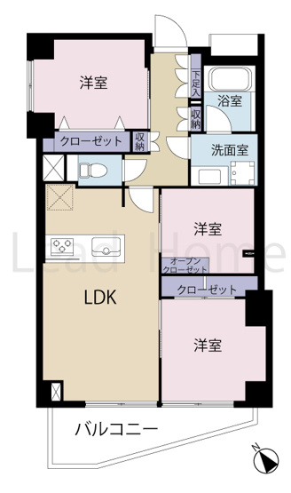 【間取り】 | 目黒青葉台グランドハイツ