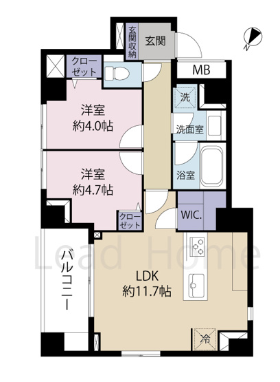 【間取り】 | パークハウス渋谷山手
