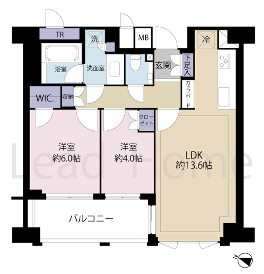 【間取り】 | グランリビオ恵比寿