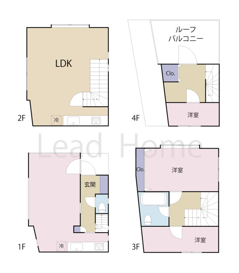 【間取り】 | 目黒区青葉台1丁目