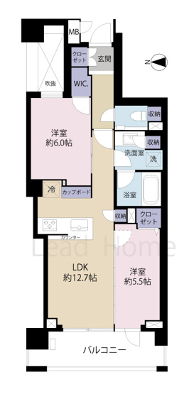 【間取り】 | パークホームズ自由が丘