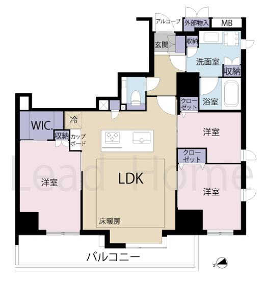 【間取り】 | ソプラタワー