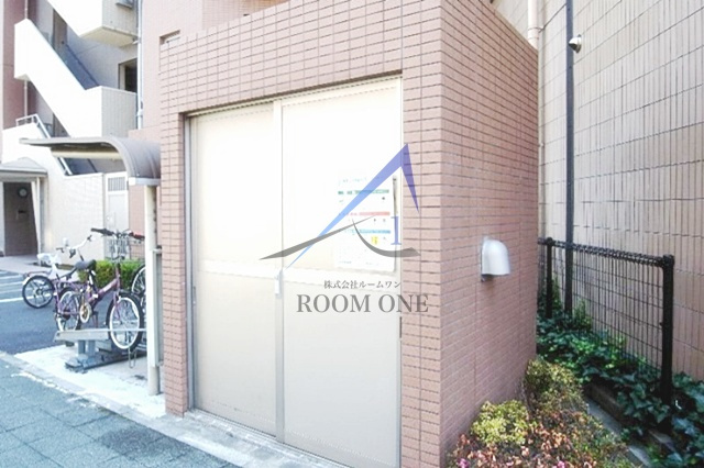 プライムステージオオシマのその他共用部分|敷地内ごみ置き場です。