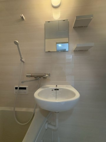 RKAマンションの洗面所
