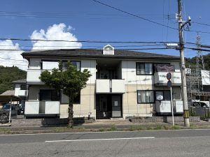 ウィスタリア西谷　B棟の外観