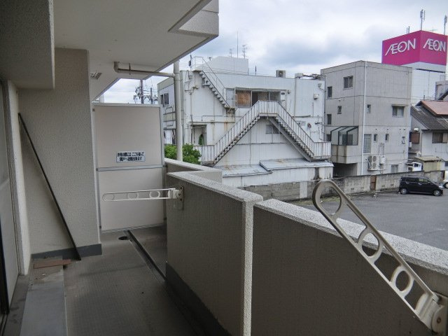ボンメゾンフタバのバルコニー