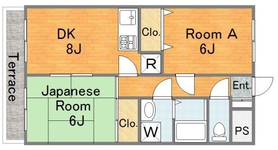 カーサデロトの間取り