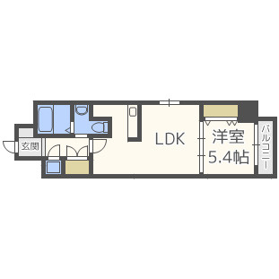 アーデン京町堀イーストの間取り|アーデン京町堀イースト　間取り