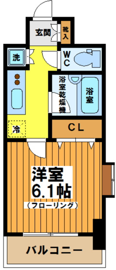 【間取り】 | シンシア幡ヶ谷
