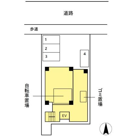 ダイワシティー中村公園の区画図