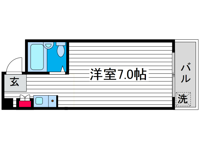 マンションのぞみの間取り
