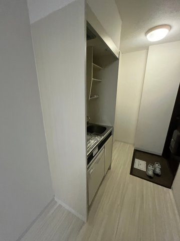 マンションのぞみの玄関